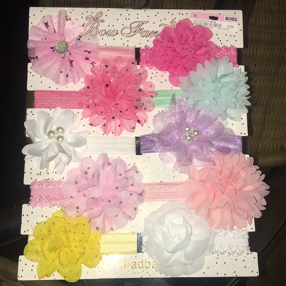 Set of 10 Headbands